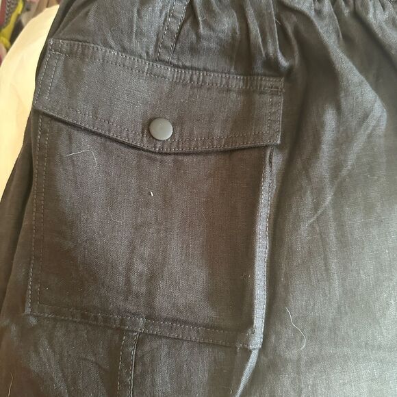 NWT Athleta Cabo Linen Jogger black 18 - Picture 5 of 5